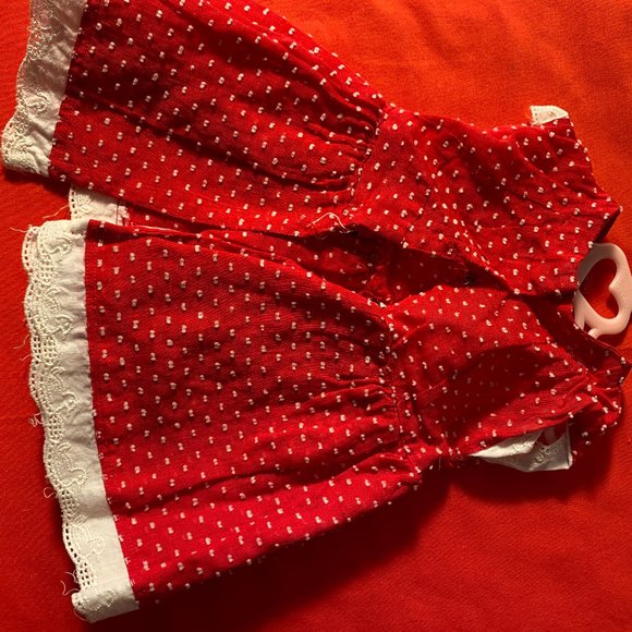 Antique Vintage doll clothing - robe and dresses - Picture 8 of 13